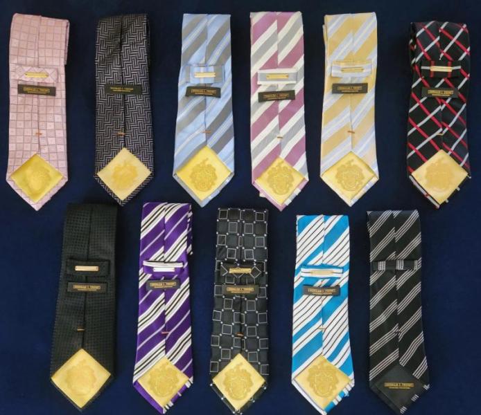 Donald Trump Neckties Signature Designer Bulk Wholesale Resell