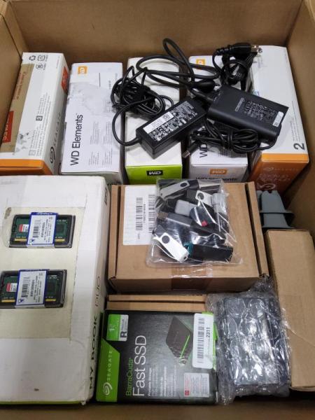 Consumer Electronics- My Passport SSD, Samsung 860 Evo, Roku Ultra HD - MSRP $3,785
