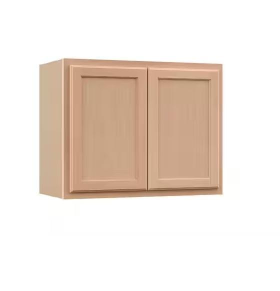 Cabinetry & Flooring - Hampton Bay Bridge Kitchen Cabinets, Pergo Outlast+ Applewood Laminate - Est Retail $669 -1plt