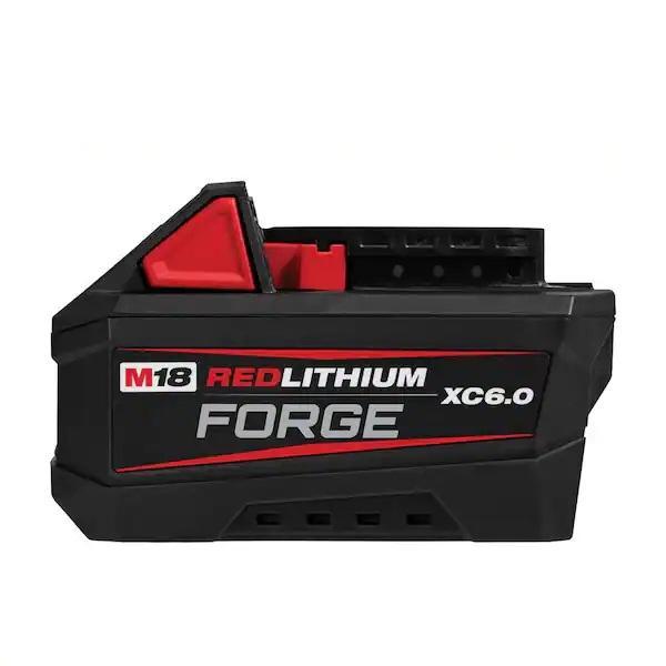 NEW - Milwaukee M18 18V Lithium-Ion REDLITHIUM FORGE 6.0 Ah Battery Pack - MSRP $229