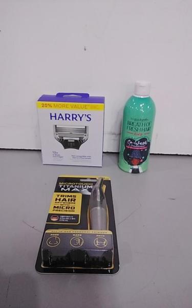 Health and Beauty - Harry's Craft Razor, MicroTouch Trimmer, Revlon Hair Color - MSRP $9,097