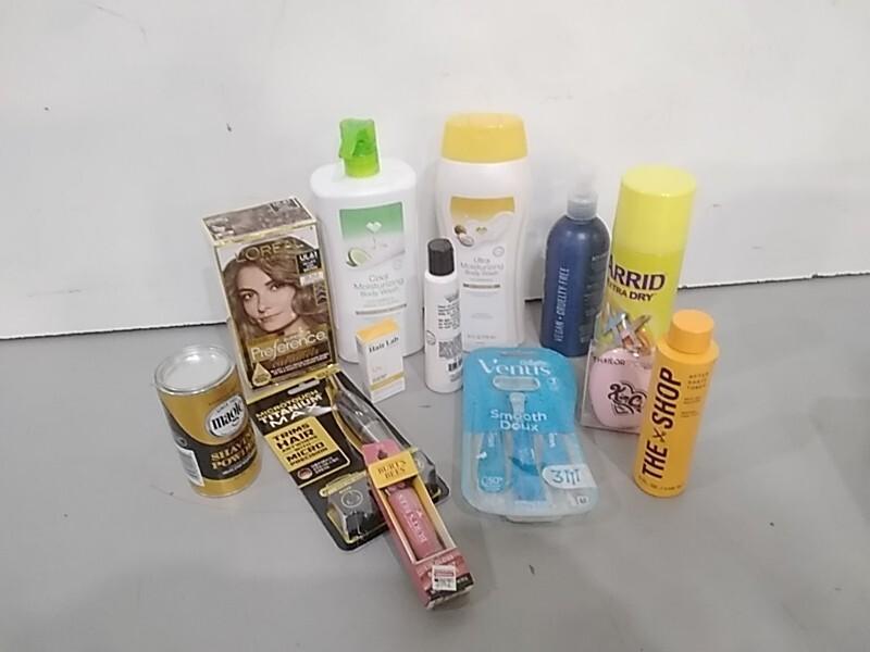 Health and Beauty - MicroTouch Trimmer, L'Oreal Paris Hair Color, Hand in Hand Body Wash - MSRP $4,104