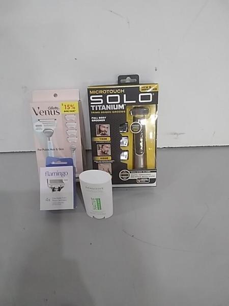 Health and Beauty - MicroTouch Trimmer, Harry's Craft Handle Razor, Old Spice Deodorant - MSRP $12,650