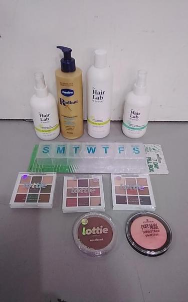 Health and Beauty - Flower Setting Spray, L'Oreal Paris Hair Color, Lottie London Eyeshadow Palette - MSRP $9,416