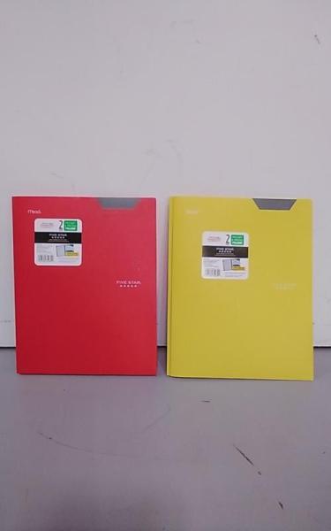 Five Star Stay-Put Pocket & Prong Folder in Assorted Colors - MSRP $10,224