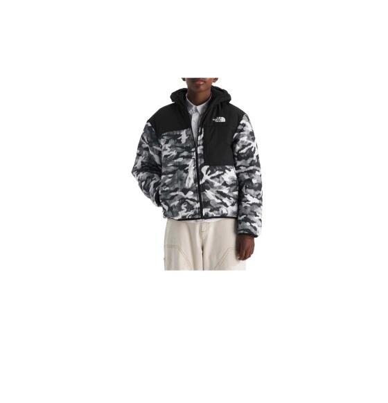 Apparel - The North Face Reversible Shasta Hooded Jacket, Paigelauren, Butterblu, Angel Dear - Original MSRP $1,074