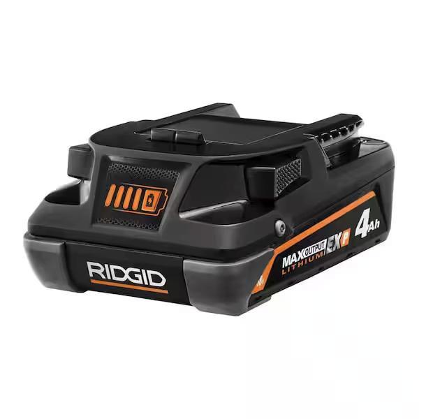 NEW - RIDGID 18V 4.0 Ah MAX Output EXP Lithium-Ion Battery - MSRP $149