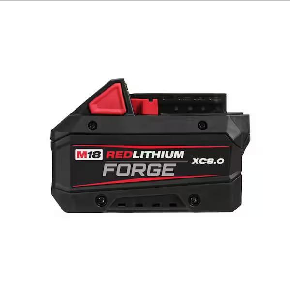 Milwaukee M18 18V Lithium-Ion REDLITHIUM FORGE XC 8.0 Ah Battery Pack - MSRP $229