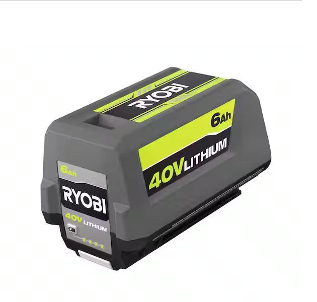 Ryobi 40V Lithium-Ion 6.0 Ah High Capacity Battery - MSRP $219