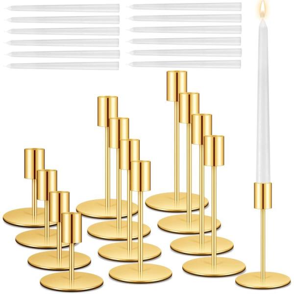 Home - Suclain 12 Set 10in Candle Holders, PetLovers Extra Sticky Floor Lint Roller, Dodosky Ornament - MSRP $4,445