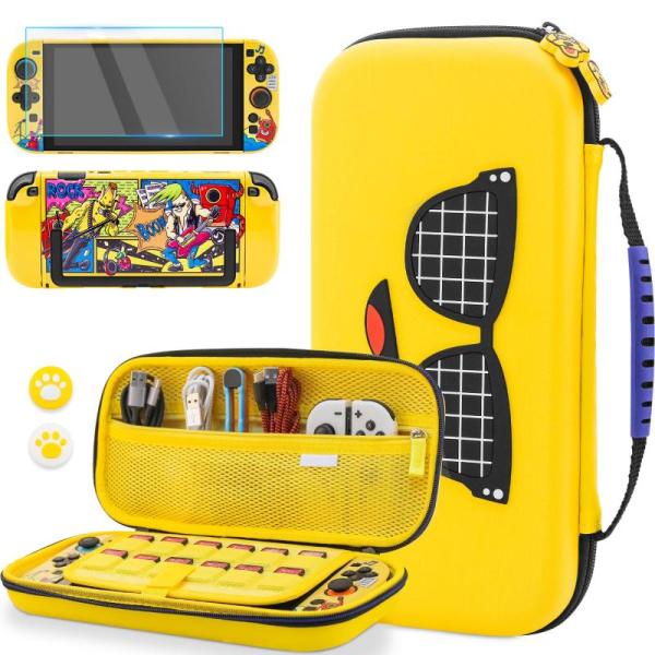 Video Games - GLDRAM Switch 2 Carrying Case Bundle, Gurgitat 6in1 Accessories Bundle Nintendo Switch Kit - MSRP $4,512