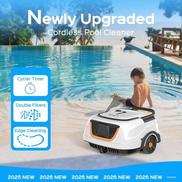 Lawn & Garden - Wybot Robot Pool Cleaner, Scotts Turf Builder Mix, Blackstone Spatula Set  - MSRP $1,072
