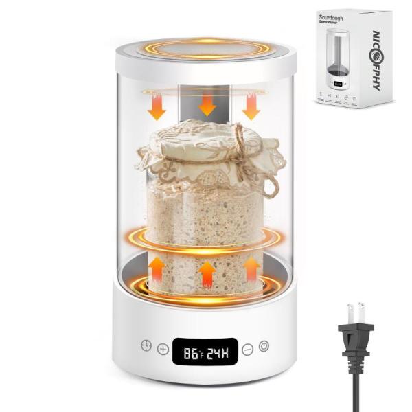 General Merchandise - NICOFPHY Sourdough Starter Warmer Home Incubators, IENIN Cordless Back Heating Pads - MSRP $9,771
