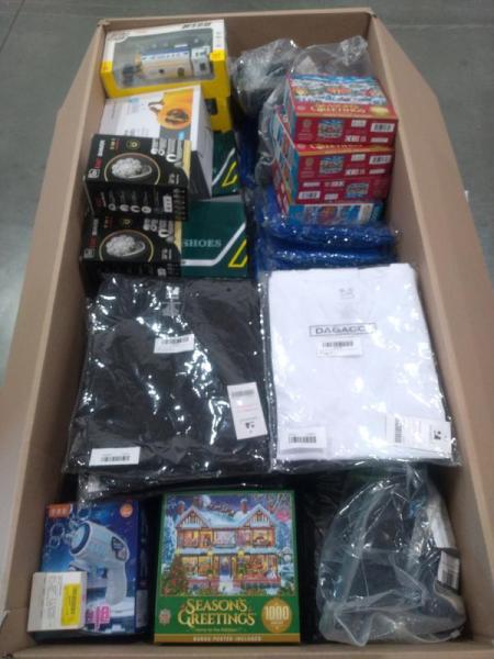 General Merchandise - Unisex Medical Scrub Sets, Men's Industrial Safety Shoes, Bubble Machines - MSRP $2,820