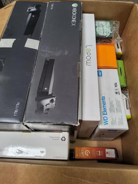 Consumer Electronics-  Xbox One X Console, Seagate Backup Plus Hub, 250gb external hdd - MSRP $2,244