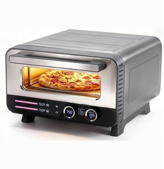 Sweetcrispy Electric Pizza Oven, Farberware 22pc Kitchen Knife Block/Tool Set, Oregon 42in Lawn Mower Blades -MSRP $664