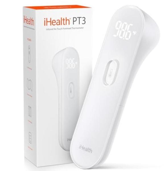 (48) iHealth PT3 No-Touch Forehead Thermometer Infrared MSRP $ 1,728.0