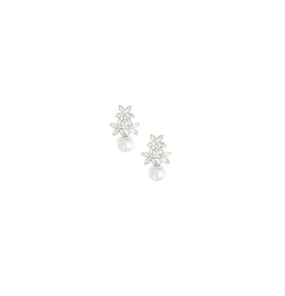 Ettika Best Day Floral Faux Pearl Earrings & Assorted Jewelry - Original MSRP $125