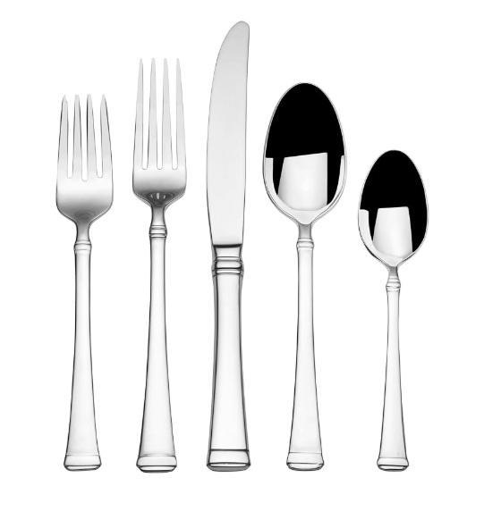 Mikasa Harmony 65pc 18/10 Stainless Steel Flatware Set, CHI Lava Ceramic Flat Iron Hair Straightener - MSRP $1,002