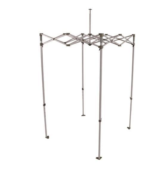 Impact Canopy 10'x10' Pop-Up Canopy Tent Frame, LITTLE TREE 63" Solid Wood Office Desk, VECELO King Frame - MSRP $1,952