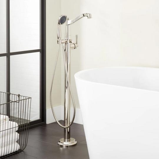 Signature Hardware SHPTFS2000GPN Tub Filler Faucet - MSRP $1,461