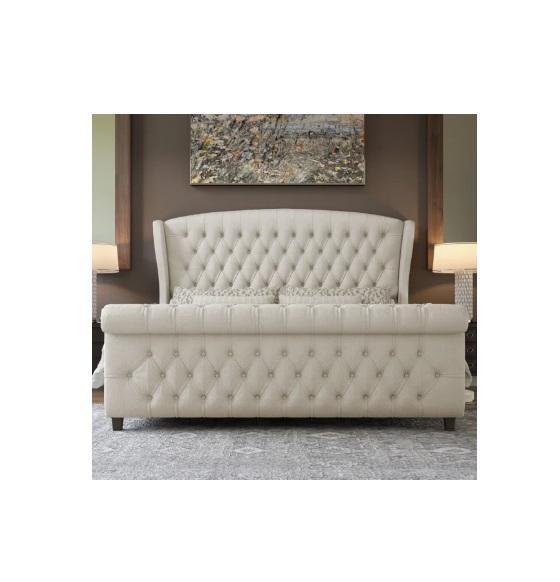 Housewares - Dulane Sleigh Bed, Craggie Chandelier, Avalon Freestand H/C/Room Temp Electric Water Cooler - MSRP $2,463