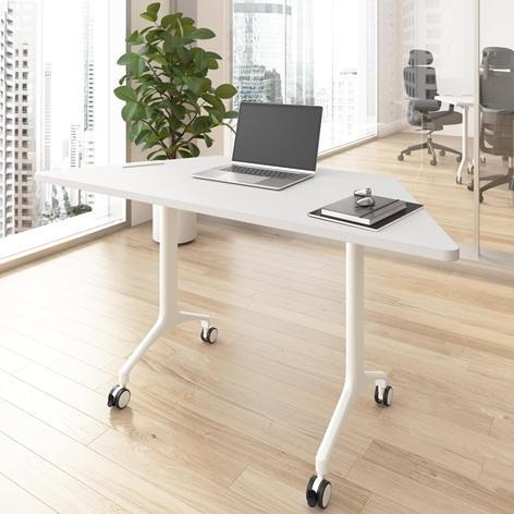 NEW - Bush Business Furniture Synergy 60" W Trapezoid Shaped Conference Table - MSRP $318