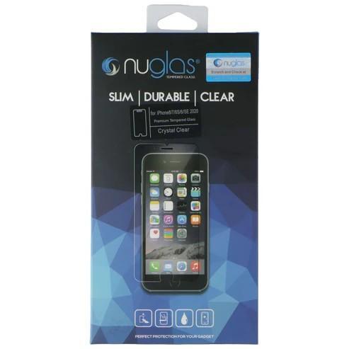 Nuglas Crystal Clear Tempered Glass for Apple iPhone 8/7/6S/6/SE 2020