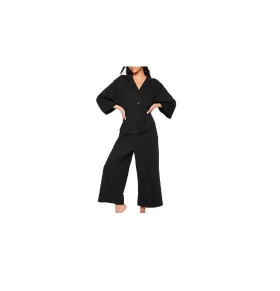 Apparel - Petite Plume Olivia Wide Leg Long PJ Set, Rag & Bone The Vee Tee Shirt, Free People - Original MSRP $2,512