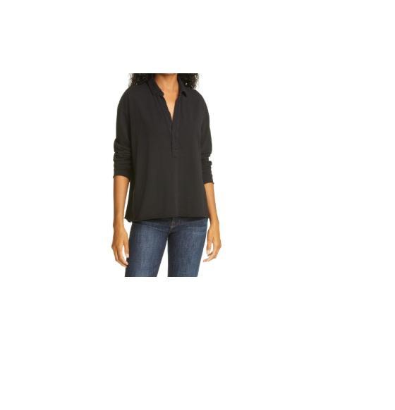 Apparel - Frank & Eileen Popover Henley Tee, Fraiche by J Flaired Tie Waist Romper, Free People - Original MSRP $825