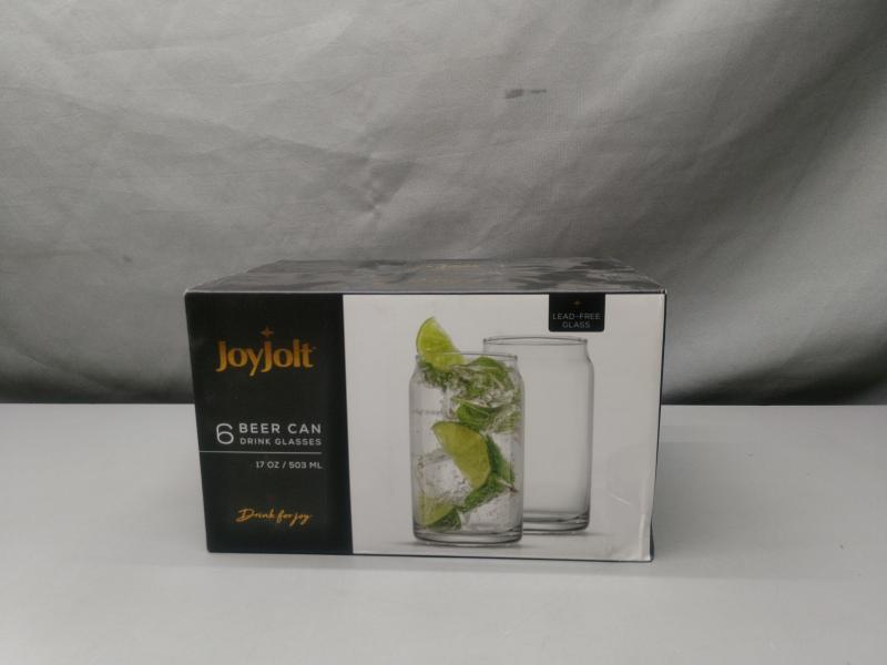 General Merchandise - JoyJolt Soda Can Glasses, Lorren Glass Vase, 3 Tier Clothes Rack - MSRP $1,417