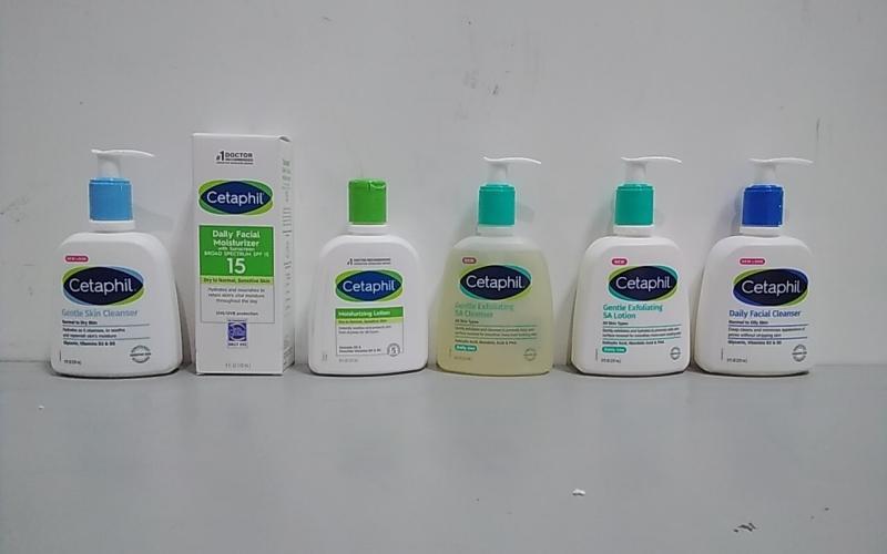 Health & Beauty - Cetaphil Daily Facial Moisturizer Lotions, Salicylic Acid Exfoliating Moisturizers - MSRP $7,539