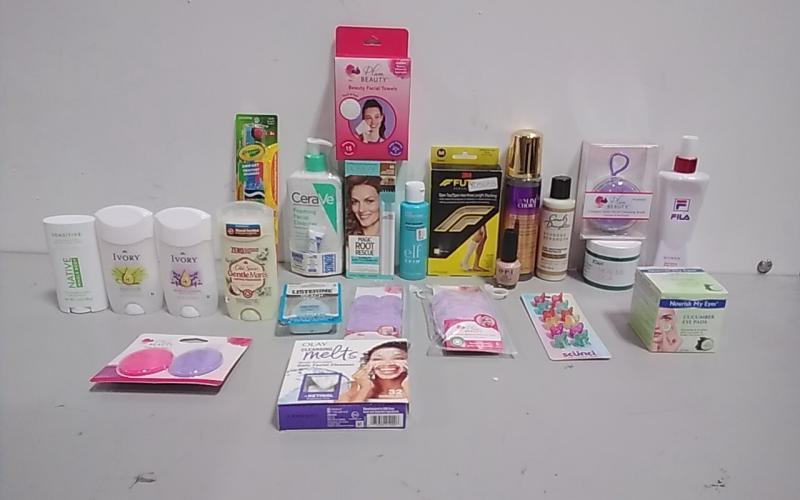 Health & Beauty - Plum Beauty Compact Sonic Facial Cleansing Brushes, Futuro Firm Compression Stockings - MSRP $14,299