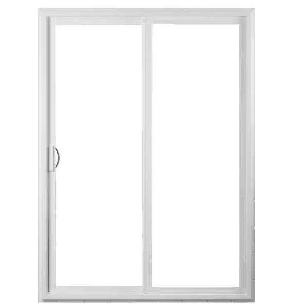 Mixed Lot - Ply Gem Right-Hand Sliding Patio Door, Suncast Horizontal Storage Shed, Delta - Est Retail $2,999 -1plt