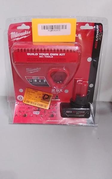 Milwaukee M12 12-Volt Lithium-Ion XC Battery Pack 4.0 Ah and Charger Starter Kit - MSRP $119
