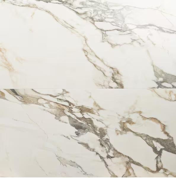 Flooring & Rugs- Ivy Hill Tile Saroshi Calacatta Rustico, MSI, Florida Tile Home Collection, Marazzi -Est Retail $2,064