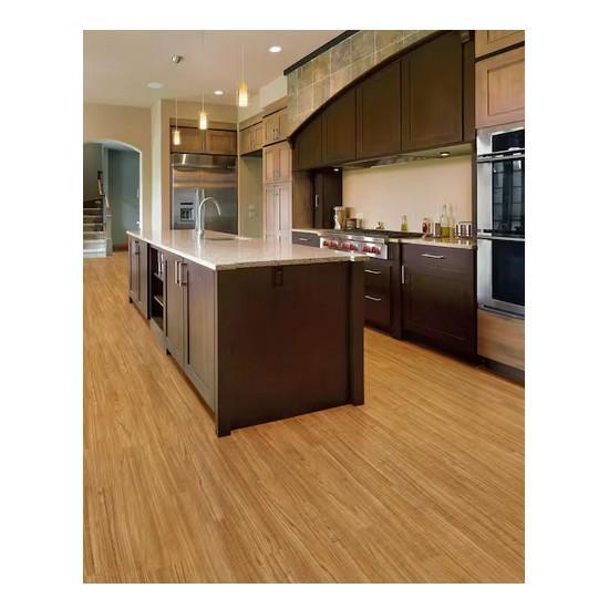 TrafficMaster Oak Grip Strip Vinyl Plank Flooring - Est Retail $1,906 - 1 plt