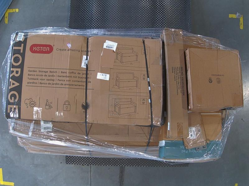General Merchandise- GarveeLife Chair, Keter Solana Furniture, Feonase Queen Bed Frame  - MSRP $2,069