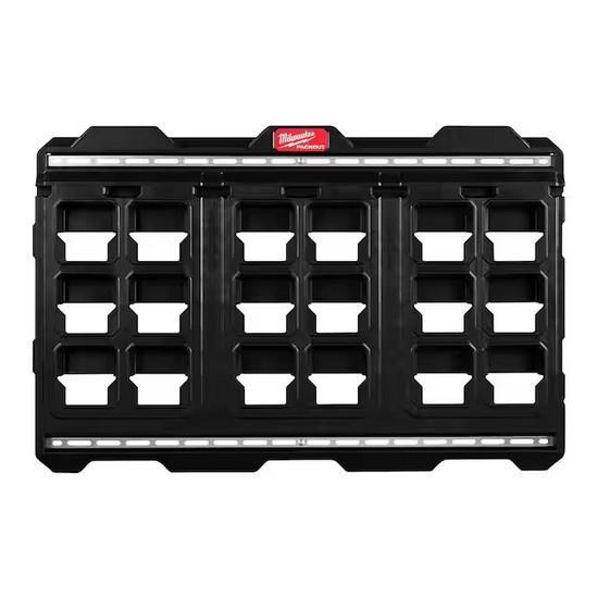 Mixed Lot - Milwaukee Packout Wall Plate, Master Flow Attic Fan, Fasttrack Wall Panel - Est Retail $1,633 - 1 plt