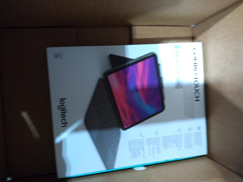 Logitech Combo Touch Keyboard & Trackpad Case for Apple iPad 10th Gen, Oxford Gray - MSRP $159
