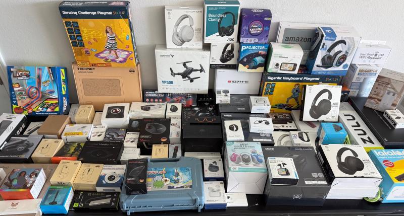 Mixed Electronics MSRP $5,000+ Headphones, Drones, Smart Devices, and more