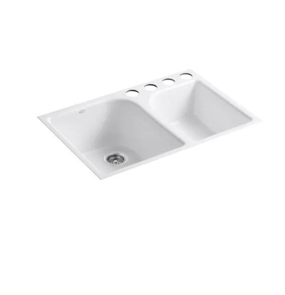 Kohler K-5931-4U-0 Kitchen Sink - MSRP $1,248