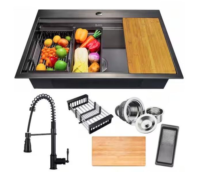 Plumbing - AKDY, SINKOLOGY, Glacier Bay - Est Retail $1,321- 1plt
