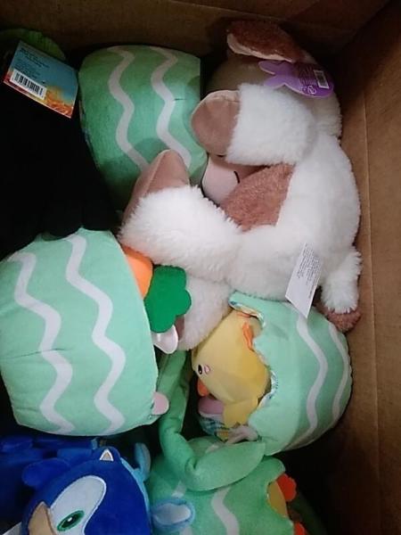 General Merchandise- Sega Sonic Hedgehog, Beverly Hills Teddy Stickers, Peeps Bunny Plush - MSRP $7,940