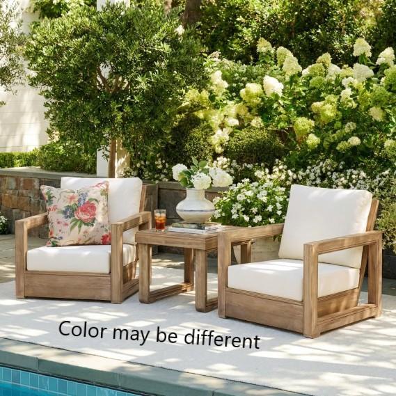 Furniture - Donnie Patio Seating Group, Parsons Dining Chair, Robeson Barrel Chair - MSRP $1,307
