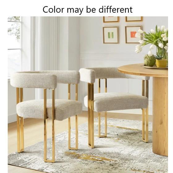 Home Decor - Rienna Dining Chair, George Oliver Linear Sputnik Chandelier, Albus Wood Wall Clock - MSRP $1,945