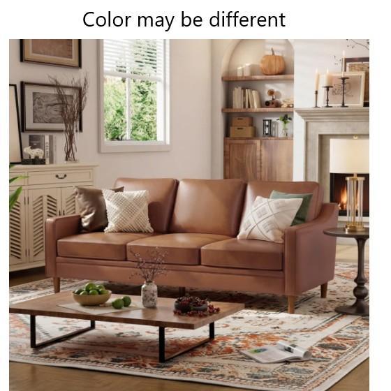 Furniture - Azriah Faux Leather Sofa, Johnathan Wingback Chair, 17 Stories Daybed with Trundle - MSRP $2,279
