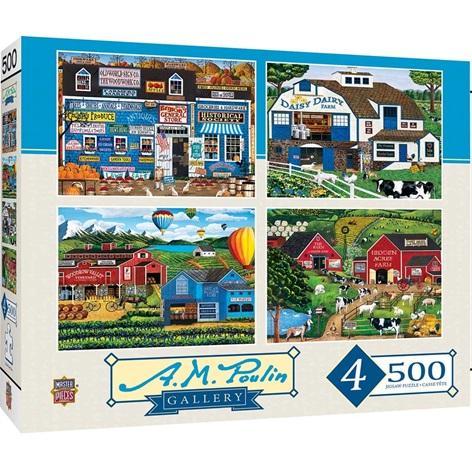 Toys/Games - MasterPieces Jigsaw Puzzles, Naruto Shippuden Blu-Rays, NFL League Map Puzzles - MSRP $778