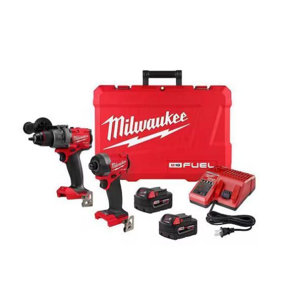 Tools - Milwaukee Hammer Drill & Impact Driver Combo,  Ryobi Electric Pressure Washer - Est Retail $5,202