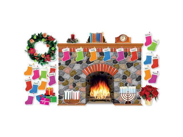 Amazon Clearance - Office Products - Holiday Heart Bulletin Board Set, CTP Wood Border, Eureka Bulletin Board Set - MSRP $1,353